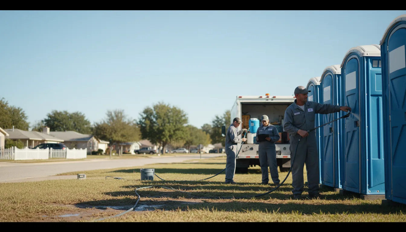 Long-Term Portable Toilet Rental in Hope, AR near me